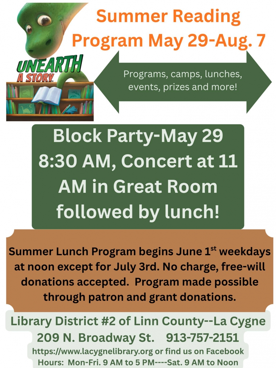 Summer Reading Program Block Party
